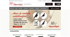 Desktop Screenshot of musimed.com.br